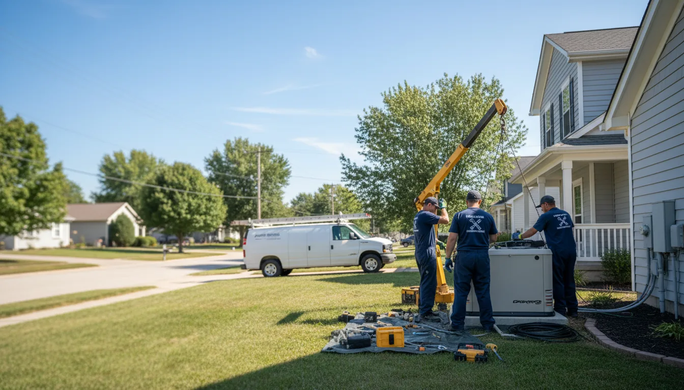 Generator Installation in Chapin, IL near me
